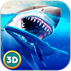 凶残鲨鱼模拟3D下载-凶残鲨鱼模拟3D下载Megalodon Simulator 3Dv1.0